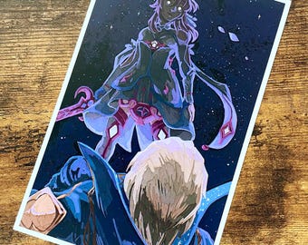 GENSHIN IMPACT - Abyss Princess Print (5.5in x 8.5in)