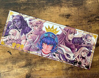 METAPHOR REFANTAZIO - Gold Foil Party Print (4.25in x 10.75in)