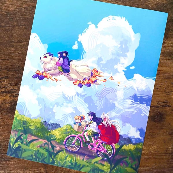 INU Y*SHA - Change The World Print (8.5in x 11in)