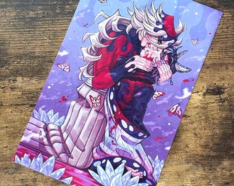 DEMON SLA*ER - The "Kiss" Print (5.5in x 8.5in)