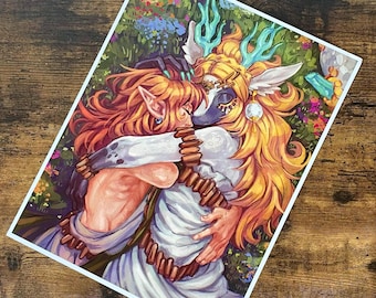 ZELDA - TOTK Alt Ending Print (8.5in x 11in)