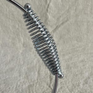 1960s Mid Century Modern Chrome Sculptural Wine Bottle Holder Stand Bar Decor image 6