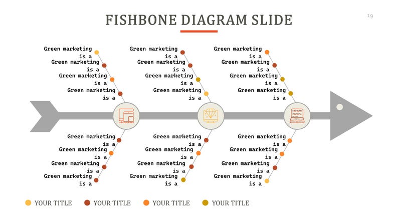 So Notebook Fishbone Fishbone Diagram Infographic Templates | 50+ Editable Slides ...