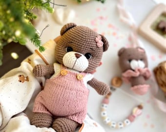 Teddy Bear Crochet Pattern: Amigurumi Toy Plush (Pattern English)