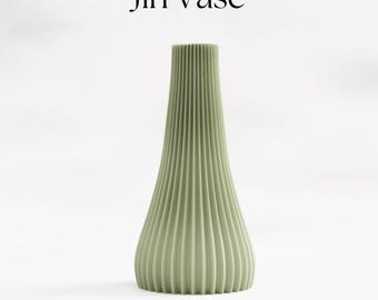 Jin Vase STL, 3D Druck Modell für Vase Mode, Bestseller 3D Druck, Vase 3D Druck Datei, Spiralvase