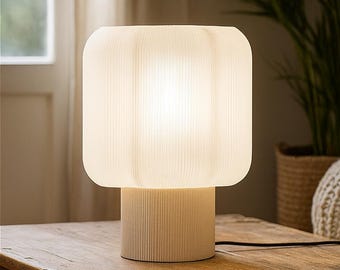 Bästsäljande artiklar 3D-utskrift – Modern lampa STL, 3D-utskriven lampa, DIY-lampa, RIBELLE 3D-utskriftsfil, Bambu Lab Ready, digital nedladdning