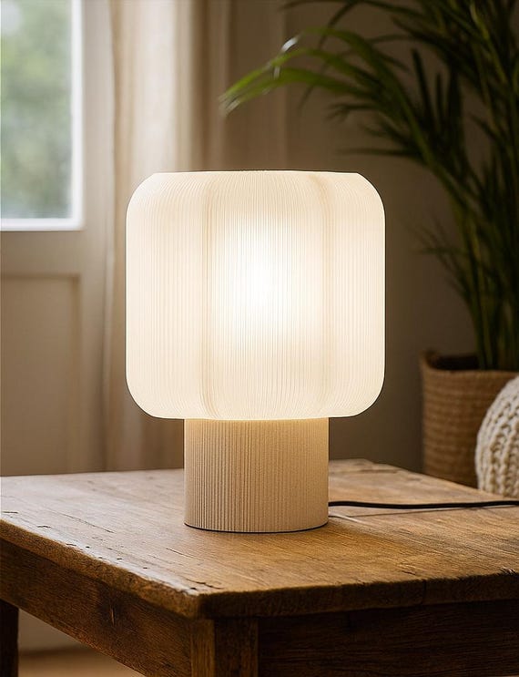 Best Selling Items 3D Print – Modern Lamp STL, 3D Printed Lamp, DIY Light, RIBELLE 3D Print File, Bambu Lab Ready, Digital Download