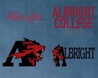 High Quality Albright College SVG, Athletics, Lions SVG, Ready For Cricut, Digital File.