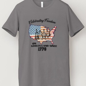 Celebrating Freedom on Stolen Land PNG – Indigenous American Flag Design, Digital Download for Sublimation and Crafts