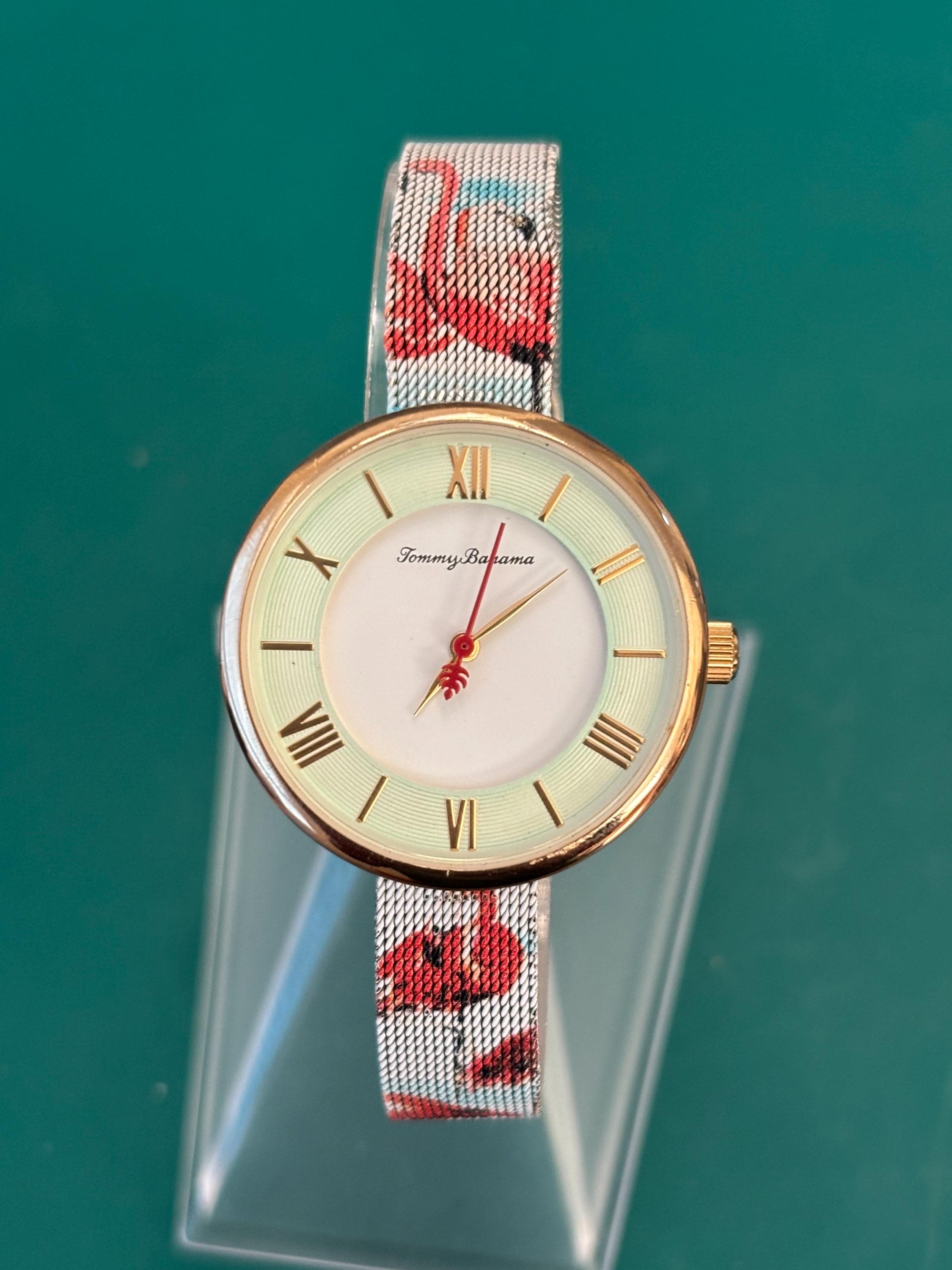 Tommy Bahama TB00084-03 Pink Flamingo Mesh Bracelet Women