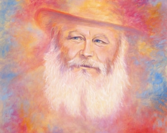 Jewish Rabbi Wall Art – Lubavitcher Rebbe Canvas Print – Chabad Portrait – Hasidic Judaica Decor – Spiritual Jewish Gift