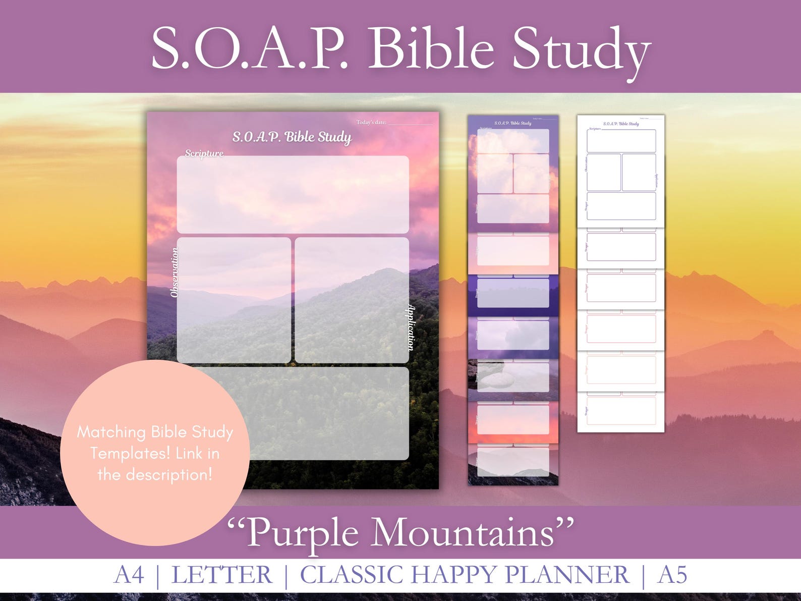 125 Bible Verse Cards Printable Daily Scriptures Digital Download ...