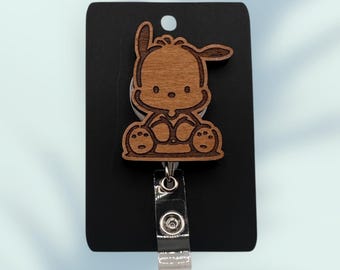 Pachacco Badge Reel – Engraved Retractable ID Holder