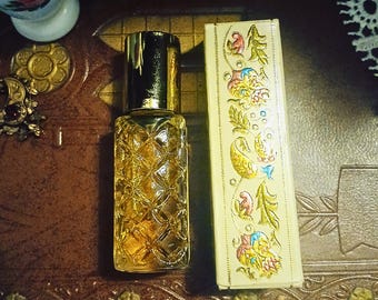 Perfume vintage Avon Here’s My Heart de 1980 / Fragancia de colección sin abrir / Caja original incluida / Decoración de tocador / Hollywood clásico