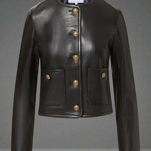 Women Leather Jacket, Graceful Women Jacket, True Italian Leather