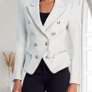 Handmade Women Leather Jacket | Genuine Leather Jacket | All Sizes and Colors Available | True Italian Leather
