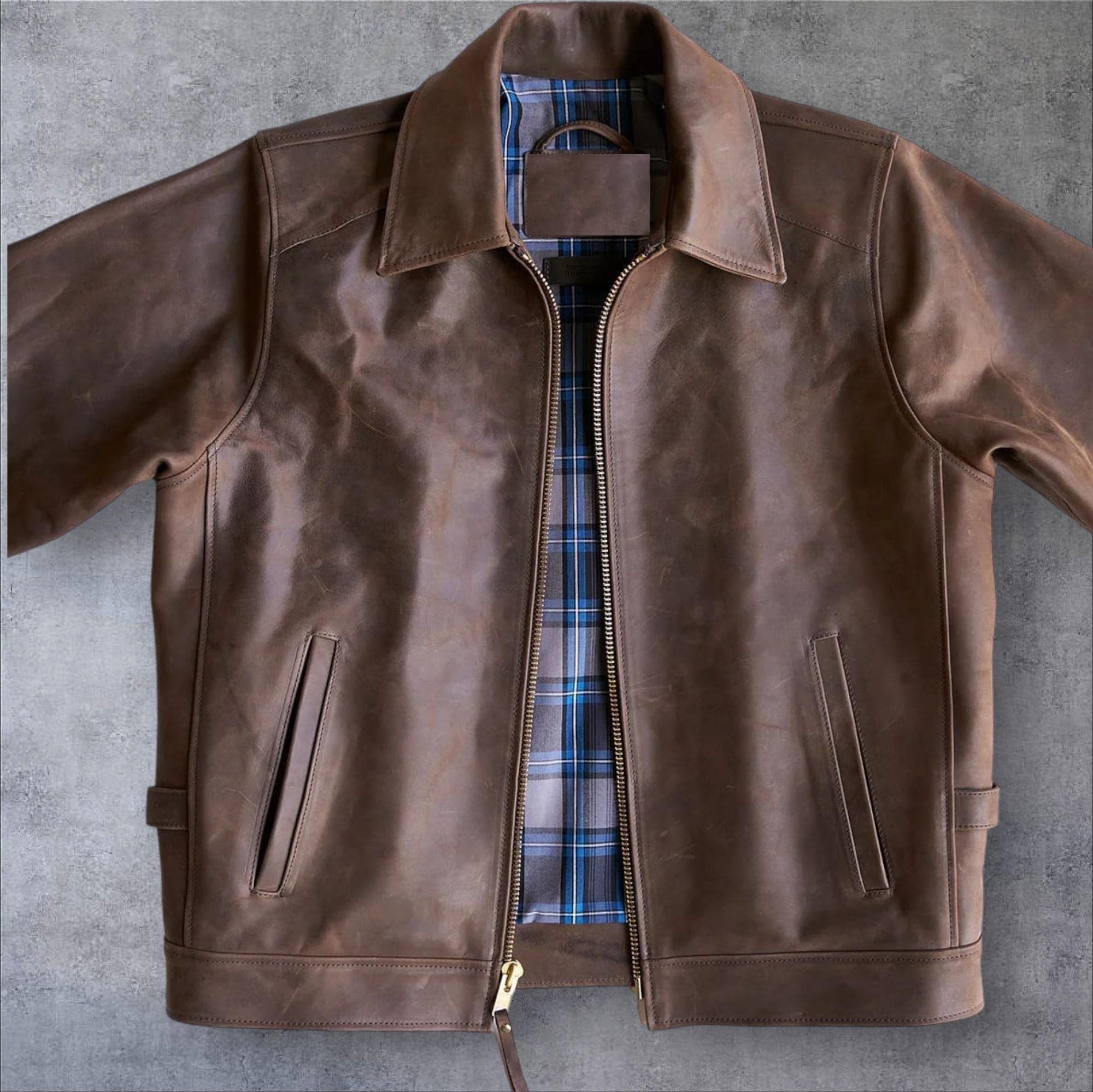 Goat Leather Jacket - Etsy