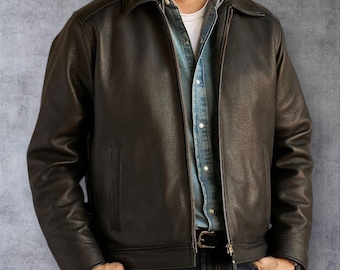 Handmade Italian Goat Leather Jacket: Custom Fit