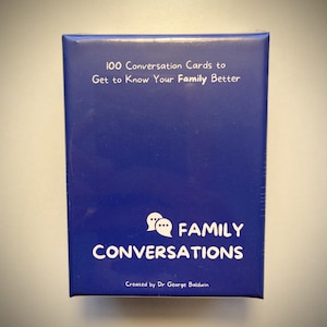 Familiengespräche - 100 Konversationskarten, um Ihre Familie besser kennenzulernen, erstellt von Dr. George Baldwin