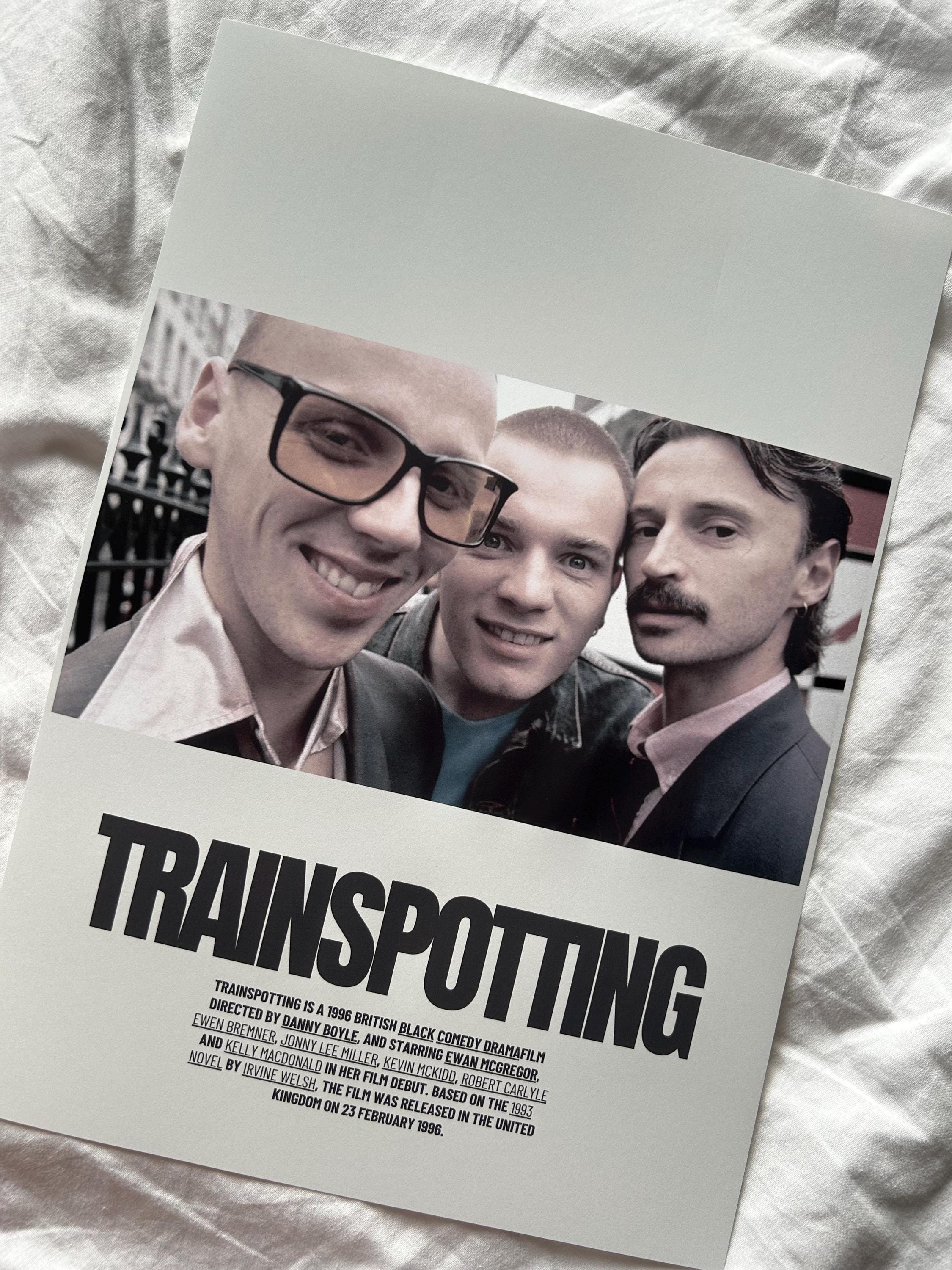 Trainspotting Movie Print | 90s Film Wall Art | Movie Poster