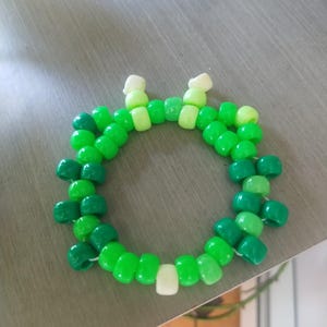 Alien Cat Custom Kandi Bracelet! - Etsy