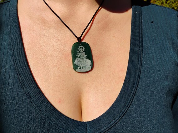 Jade Engraved Necklace - Pick Your Own!