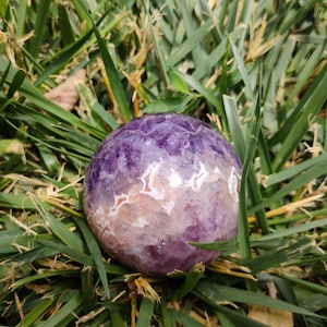Amethyst Lace Sphere