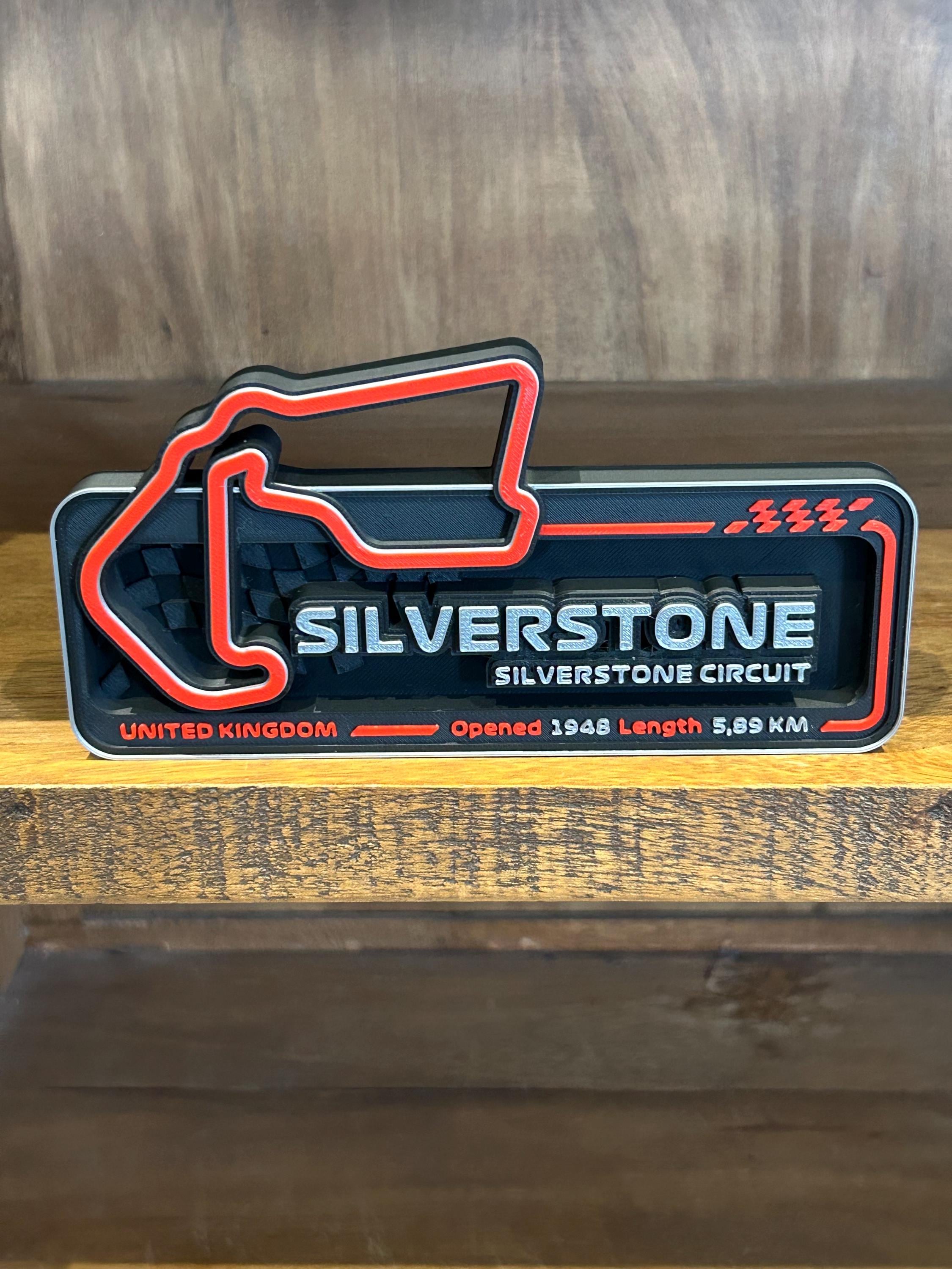 Silverstone Circuit Sticker UK