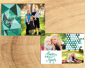 Merry Christmas, Printable Holiday Card, Christmas Photo Card, DIY design, photo card, family card, christmas card template