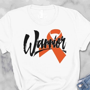 Orange Ribbon Shirt, Kidney Cancer Shirt, Kidney Cancer Warrior Shirt, Gift For Warrior, Kidney Cancer Recovery Gift, Kidney Cancer Gift