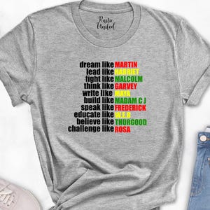 Black History Shirt, Black Icons, Black Power, Black Lives Matter, Black Pride Shirt, BLM Shirt, Black History Shirts For Family, Equality