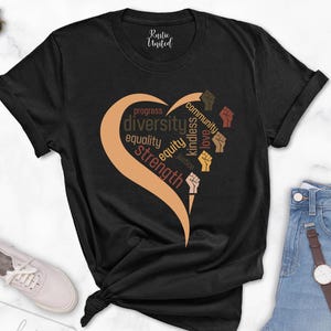 Equality Shirt, Anti Racism T-shirt, Racial Equality Tee, Diversity Shirt, Kindness Shirt, Be Kind Shirt, Black Lives Matter, Support Shirt