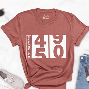 50th Birthday Shirt,Funny 50th Birthday Gift For Women Men,50th Birthday T-shirt,Birthday Best Friend,Custom Birthday Tee,Birthday Party Tee