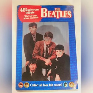 The Beatles 40th Anniversary Tribute Magazine 2003 - Lenticular Cover