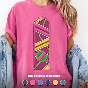 Back to the Future T-Shirt: Vintage 80s Hoverboard Graphic Tee