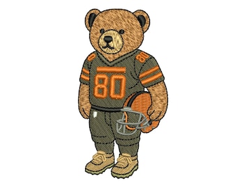 Cleveland Game Day Bear