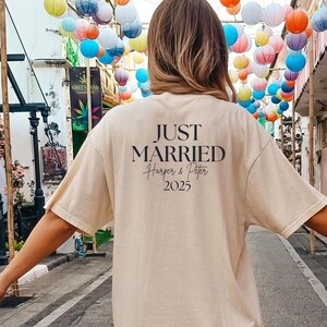 Custom Honeymoon Mr and Mrs Shirts, Engaged Couple Honeymoon Vacation Gift, Just Married Shirt, Couples Matching Tees, Hubby Wifey Shirt