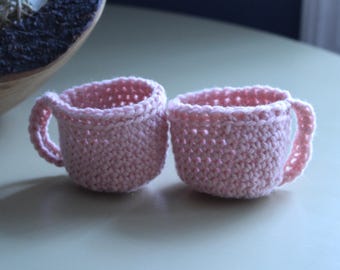 Tasse à café au crochet