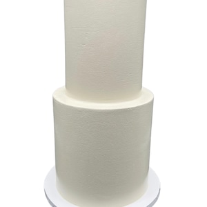 Zwei-Tier-Fake-Kuchen 16 "Hoch