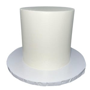 Single Tier Cake Dummy – 6” Faux Cake for DIY Design, Crafting, and Photoshoots