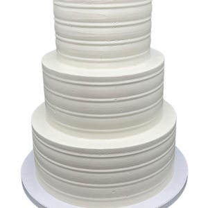Three Tier Fake Cake 12&quot; Tall
