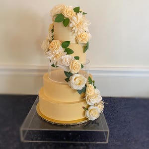 Custom Four Tier Fake Cakes