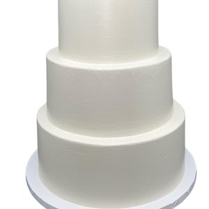 Drei Tier Fake Kuchen 12 "Hoch