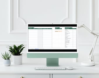 Schedule C Expense Tracker: Google Sheets Tax Organizer (Digital Download)