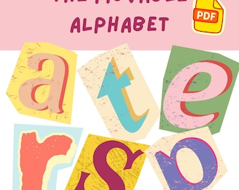 Alphabet Activities PDF – Printable Letters, Reading & Writing Practice for Kids, Preschool, Early Learning
