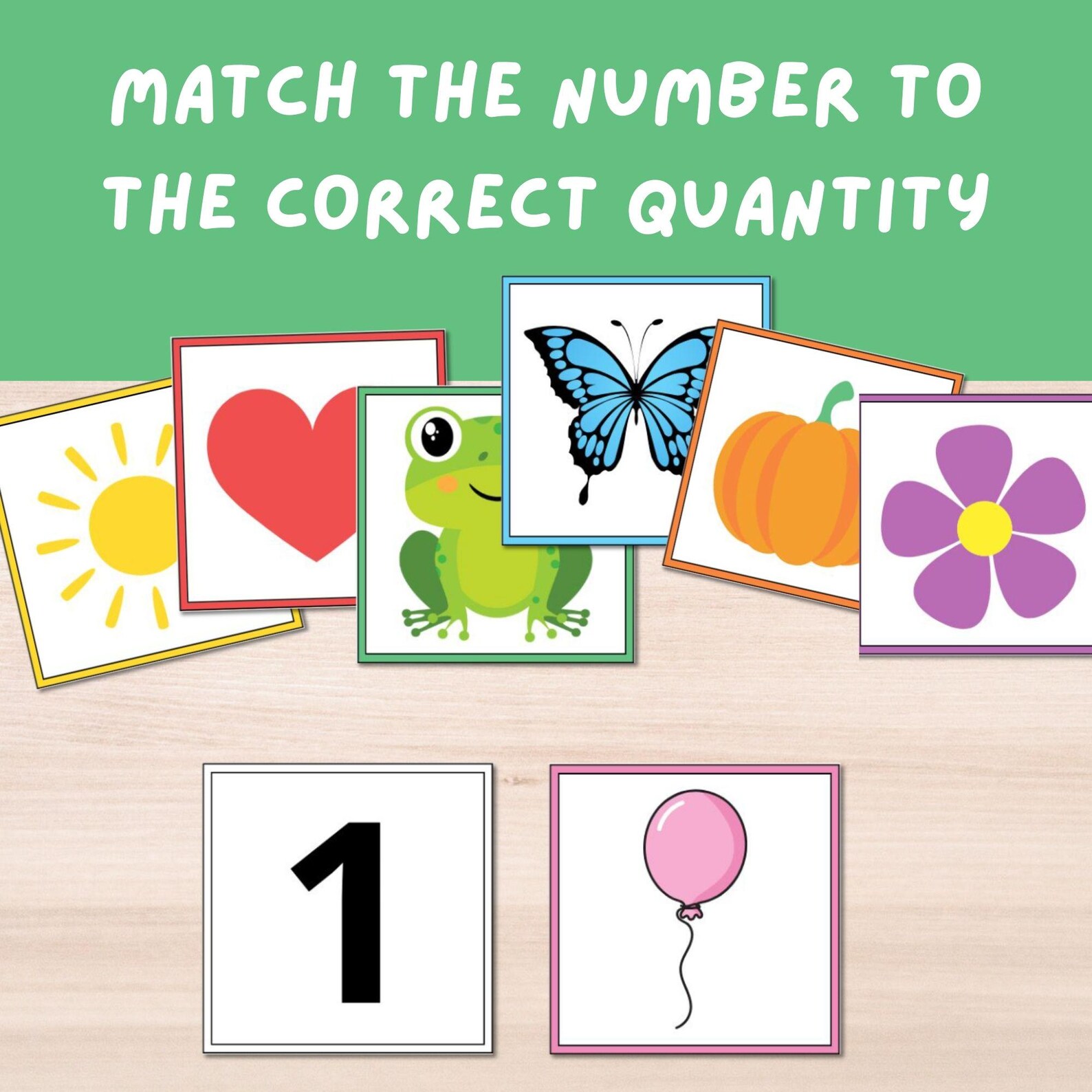 Montessori Math PDF Printable – Numbers Counting and Early Addition for ...