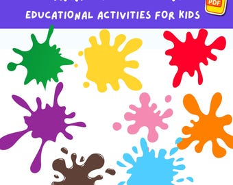 PDF para aprender los colores para niños: actividades educativas y para colorear imprimibles para preescolar