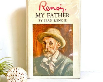 Vintage Renoir Biography, Hardcover, Renoir: My Father, Non-Fiction Book