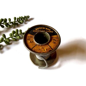 Dutch Boy Wire Solder Spool, Black & Yellow