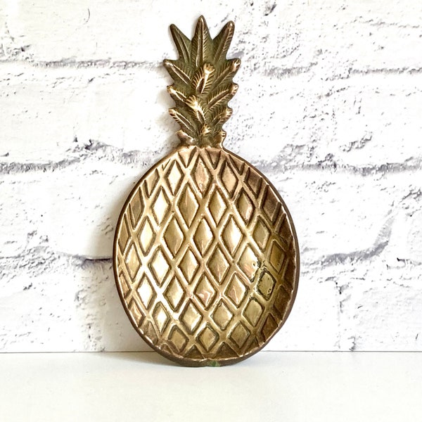 Brass Pineapple Etsy